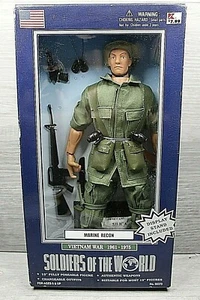 Soldiers Of The World Action Figure 1998 Marine Recon Vietnam War 1961-1975 - Picture 1 of 6