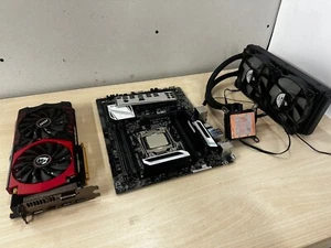 ASUS X99-A Bundle | Intel i7-5820K | 8GB DDR4 | MSI GTX 980 4GB | Corsair AIO - Bild 1 von 4