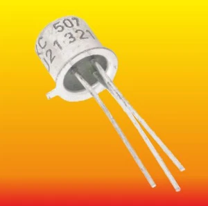 KC507 LOT OF 5 TESLA SILICON NPN TRANSISTORS 0.3 W 0.1 A 45 V ~ BCY65 - Picture 1 of 3