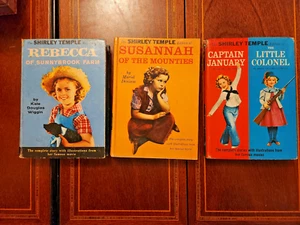 LOT OF 3 SHIRLEY TEMPLE MOVIE TIE-IN HB REBECCA, SUSANNAH & CAPTAIN JANUARY 1959 - Picture 1 of 18