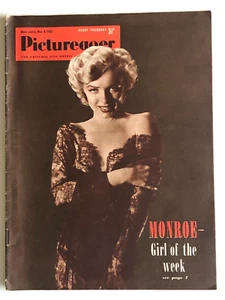 PICTUREGOER Magazine Marilyn Monroe Cover Niagara Ad 9 MAY 1953 Rare from UK - Picture 1 of 4