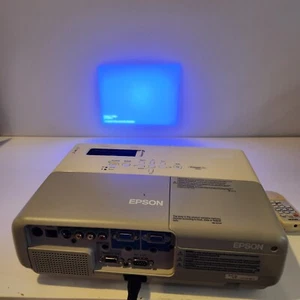 Epson Powerlite 83C 3LCD Projector With Case Works - Picture 1 of 8