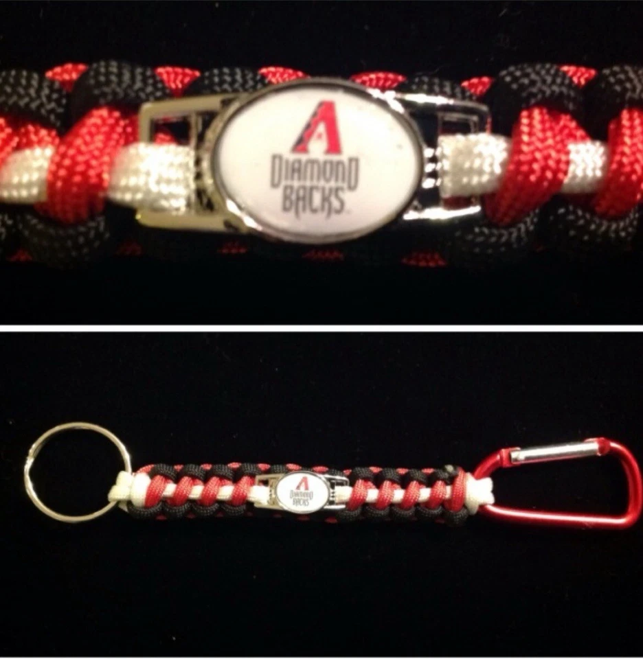 Arizona Diamondbacks Inspired Paracord/Survival Keychain - Image 1 of 1