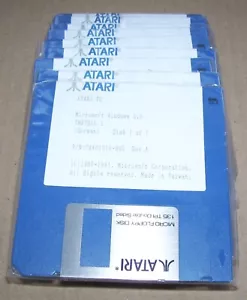 10 x Atari 1040 ST STE Commodore Amiga Computer 720K Double Density Floppy Disks - Picture 1 of 1