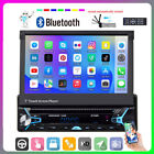 1 Din Car Stereo Player Flip out Automatisch Android13 Mirror Link FM AM USB GPS