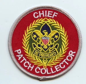 "Chief Patch Collector" Commissioner spoof patch.  Joke/spoof patch - Picture 1 of 1