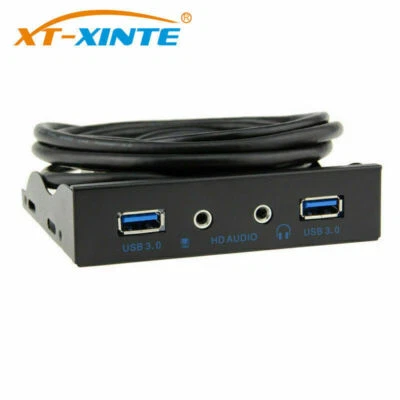 19Pin to USB 3.0 2Ports USB3.0 PC Front Panel Bracket with Cable for Desktop - Bild 1 von 4
