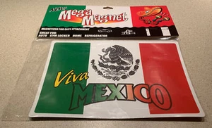 Viva Mexico Car Auto Refrigerator Magnet (7 inches by 4.375 inches) NEW - Picture 1 of 4