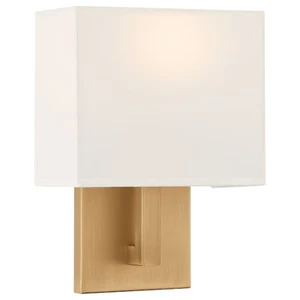ACCESS LIGHTING MIDTOWN LED 1-LIGHT WALL SCONCE IN ANTIQUE BRUSHED BRASS 64061 - Picture 1 of 3