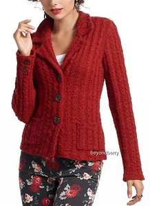 NEW Anthropologie Dankov Cabled Blazer by Sparrow Size XS - Picture 1 of 5