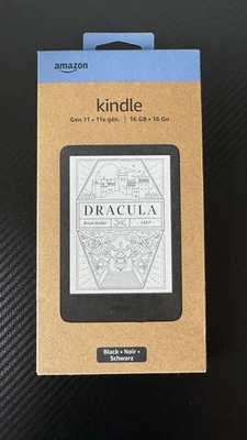 Amazon Kindle 11. Generation (2024) 16GB, Schwarz – 6" eBook Reader Mit Werbung - Bild 1 von 2