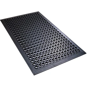 Rubber Floor Mats Restaurant Kitchen Drainage Mat Door Mats Durable Non Slip Bar - Picture 1 of 6