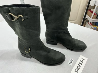 Botas de motociclista para hombre Nike Air Pullon media pantorrilla 10 B negras  Foto 1 de 4