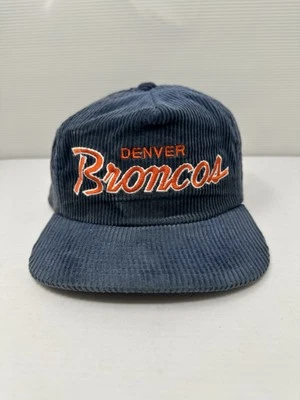 Gorra de fútbol americano vintage de especialidades deportivas Denver Broncos The Cord RARA NFL años 80 Foto 1 de 4
