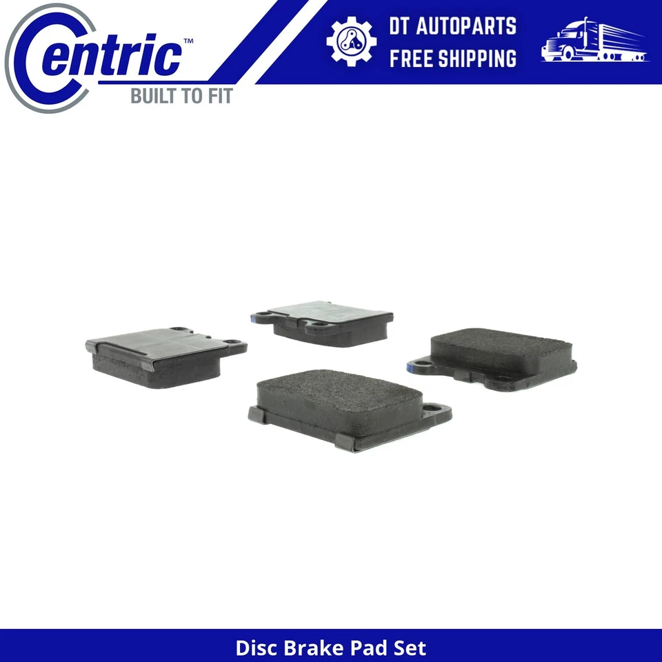 Para Mercedes-Benz 450SE 1973-1976 | Pastillas de freno de disco traseras centradas | Semimetálicas Foto 1 de 3