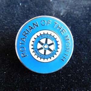 Rotary International Anstecknadel Rotarier des Monats Pinback - Bild 1 von 4