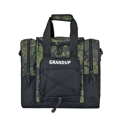 GRANDUP Bowling Ball Bag for Single Ball - Black Bowling accessories Ball Tote Bag Bo...