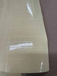 Etiquetas de sellado transparente de 3 pulgadas x 7/8 pulgadas para sobres, embalaje de caja paquete transparente de 1000 - Imagen 1 de 6