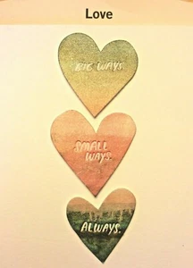 LOVE card Big Ways,Small Ways, ALWAYS,LOVE YOU! Studio Ink by Hallmark SI 1 - Picture 1 of 2