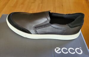 ECCO Men's Kyle Black Loafers Size 8 EUR 42 New Without Box 