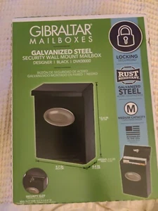 New Gibraltar Mailboxes Designer Vertical Wall Mount LOCKING Mailbox DVK00000 - Picture 1 of 2