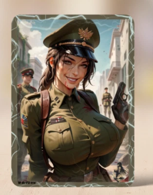 WAIFU 010, Lara Inspired Tomb, Boob Raider,Hentai, NSFW, Sexy, Fun Waifu Card - Image 1 of 4