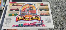 Bachmann The Old Timer Ho Scale Electric Central Pacific Train Set. 4-4-0 Lights