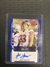 2022 Leaf Draft- Jack Sawyer  Recruit BLUE ARC Auto # BA-JS2 SP
