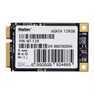 KingSpec MSATA PCI-E 128GB 128 GB MLC Digital Flash SSD Storage Device 42MM - Picture 1 of 3