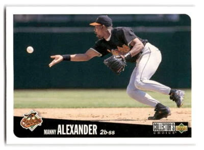Manny Alexander 1996 Collector's Choice Baseball #53 Baltimore Orioles - Image 1 of 2