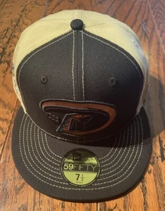 New Era 59Fifty MLB Arizona Diamondbacks Cooperstown 25th Anniversary Hat 7 1/2 - Picture 1 of 7