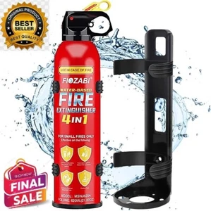 4 In1 Fire Extinguisher with Mount Fire Extinguishers for the House/Car/Kitchen. - Picture 1 of 7