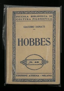 Hobbes Giacomo Donati Edizioni Athena 1928 - Picture 1 of 1