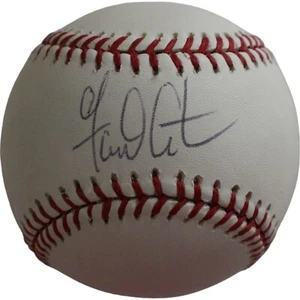 Garrett Atkins Signed Colorado Rockies OML Baseball Beckett 44367 - Picture 1 of 4