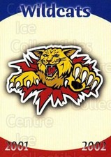 2001-02 Moncton Wildcats #26 Header Card, Checklist
