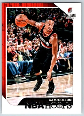 2018-19 PANINI NBA HOOPS 2018-19 C.J. MCCOLLUM PORTLAND TRAIL BLAZERS #178 - Image 1 of 2