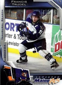 2003-04 Lewiston Maineiacs #23 Francis Trudel