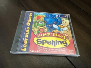 Jump Start Ortografia Impara le lettere abilità vinci/Mac gioco per PC 1998 età 5-8 NUOVO - Foto 1 di 5