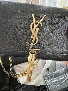 New YSL Saint Laurent Kate small bag with tassel New Price 1900€ Neuf Emballé - Foto 1 di 10