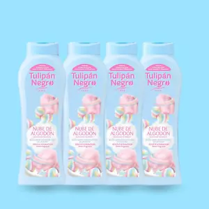 Tulipan Negro Shower Gel Unicorn Marshmallow Scent, 21.9 fl oz (4-Pack) - Picture 1 of 8