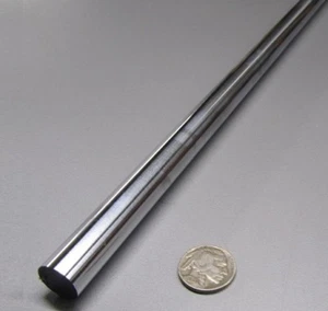 Chrome Plated Rod - Shaft, Undersized 5/8" Diameter x 36" Length - Picture 1 of 12