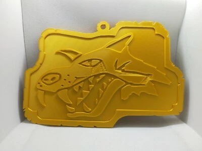 ZX Spectrum Commodore 64 Ultimate Sabre Wulf 3D Printed Gold Medallion - Image 1 of 4