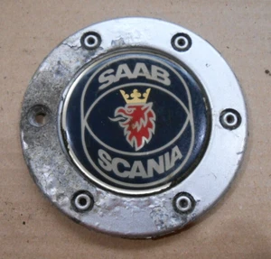 Genuine Saab Scania Alloy wheel centre cap 92mm LC46 - Picture 1 of 3