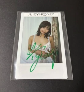1 di 1 Limited Juicy Honey Ai Hongo Autografo Cheki foto - Foto 1 di 1