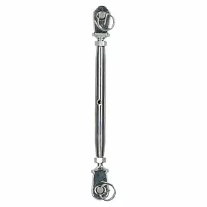 Vite da sartiame 5 mm da ganascia a ganascia fibbia girevole tenditore marino inox 2 CONFEZIONI - Foto 1 di 3
