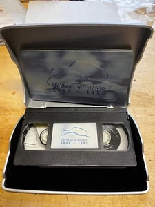 50 Years of Porsche 1948-1998 VHS Box Set w/ Book in metal case - Picture 1 of 6