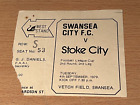 1979/80 Swansea Town v Stoke City League Cup - 4/9/79