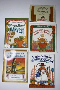 Lot of Five Tomie dePaola Paperback Books - Scholastic/Dolly Parton - Picture 1 of 12