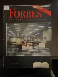 Forbes Business Magazine August 1958 Point of Sale Hottest Thing Wall Street 67 - Picture 1 of 1