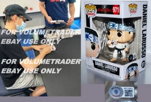 ⭐ Ralph Macchio Signed Cobra Kai Karate Kid Daniel LaRusso Funko Pop Beckett PSA - Picture 1 of 12
